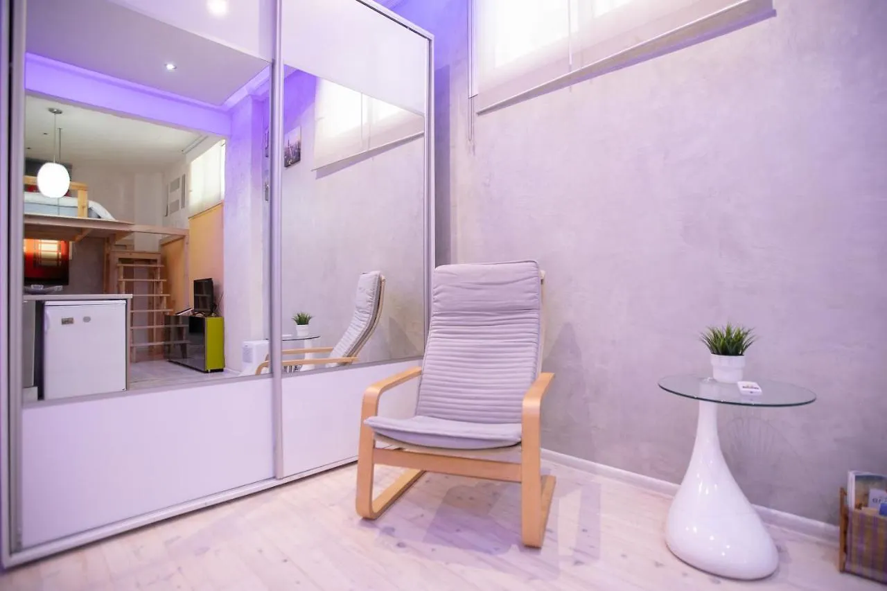 Orange And Blue Studio Downtown 5 Min From White Tower Apartment Thessaloniki 0*,
