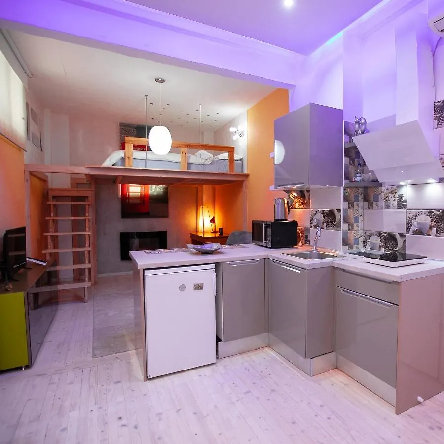 Orange And Blue Studio Downtown 5 Min From White Tower Apartment Thessaloniki